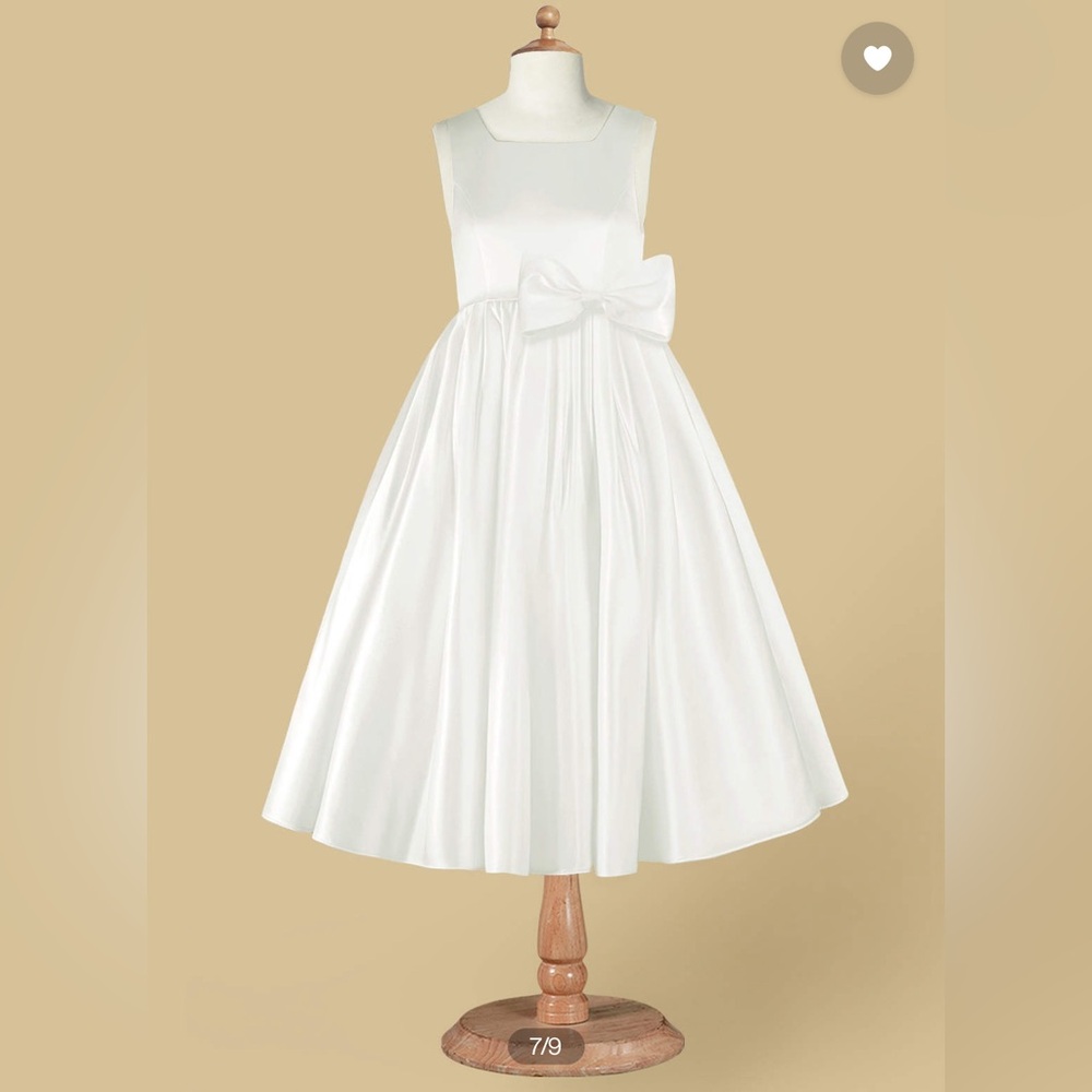 Azazie Flower girl dress - Bo Peep Azazie Dress Ivory